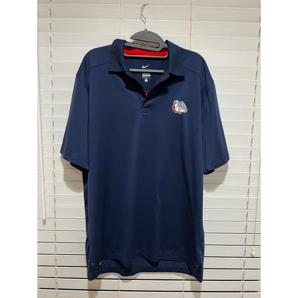 Nike Gonzaga Bulldogs Polo -‎ Size L